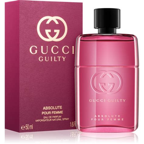 gucci guilty absolute femme 50ml|gucci guilty pour femme fragrantica.